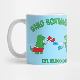 Dino boxing club Mug